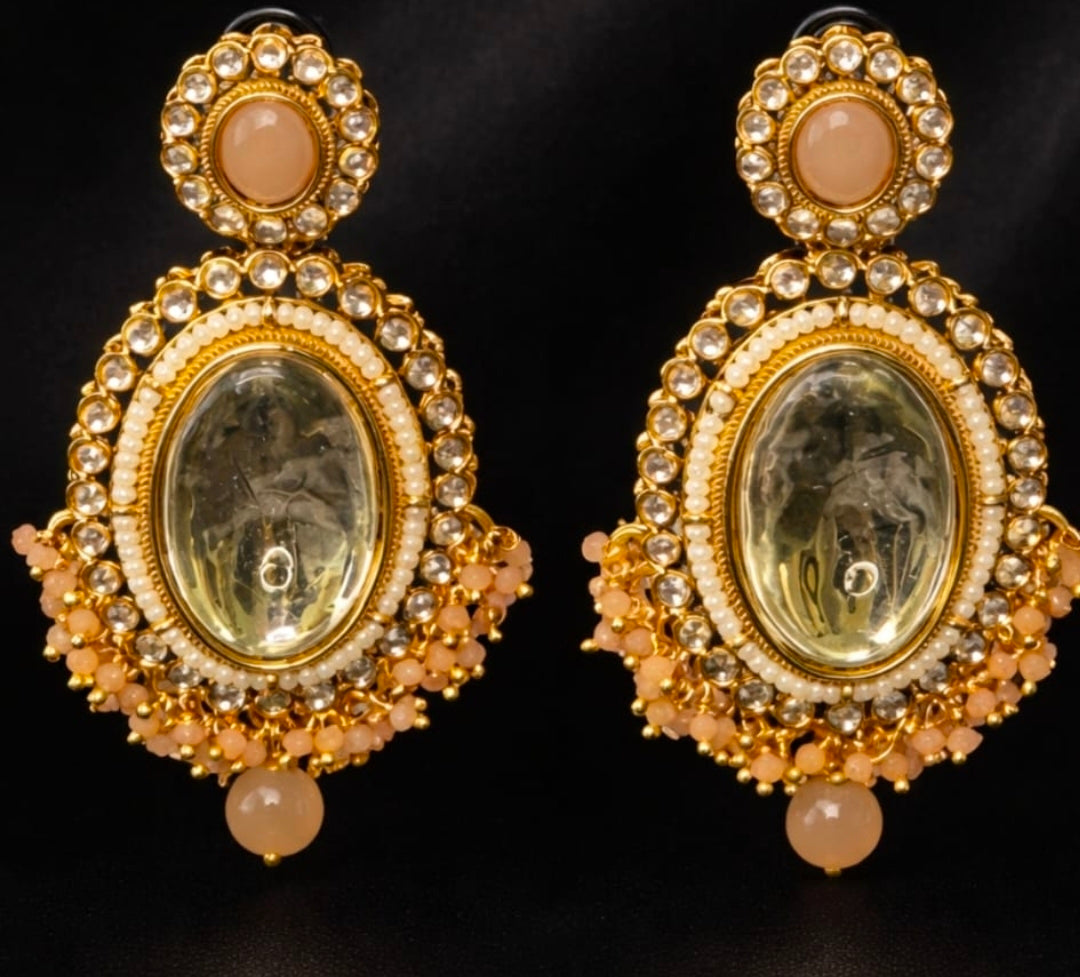 Pearl Radiance Jadau Jewelry Set