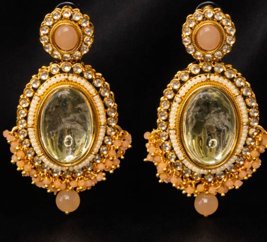 Pearl Radiance Jadau Jewelry Set